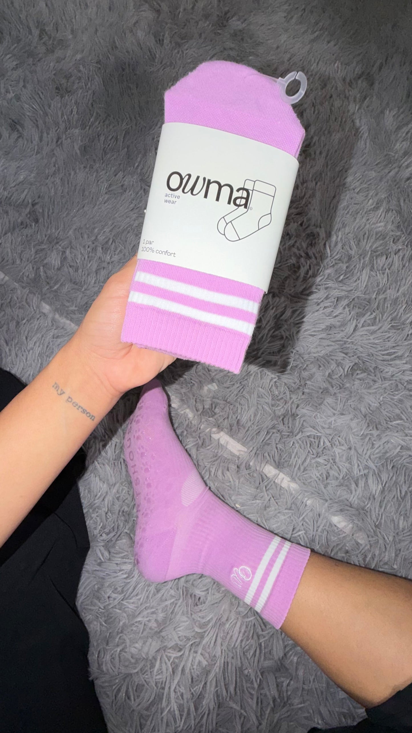 Calcetas owma antiderrapantes