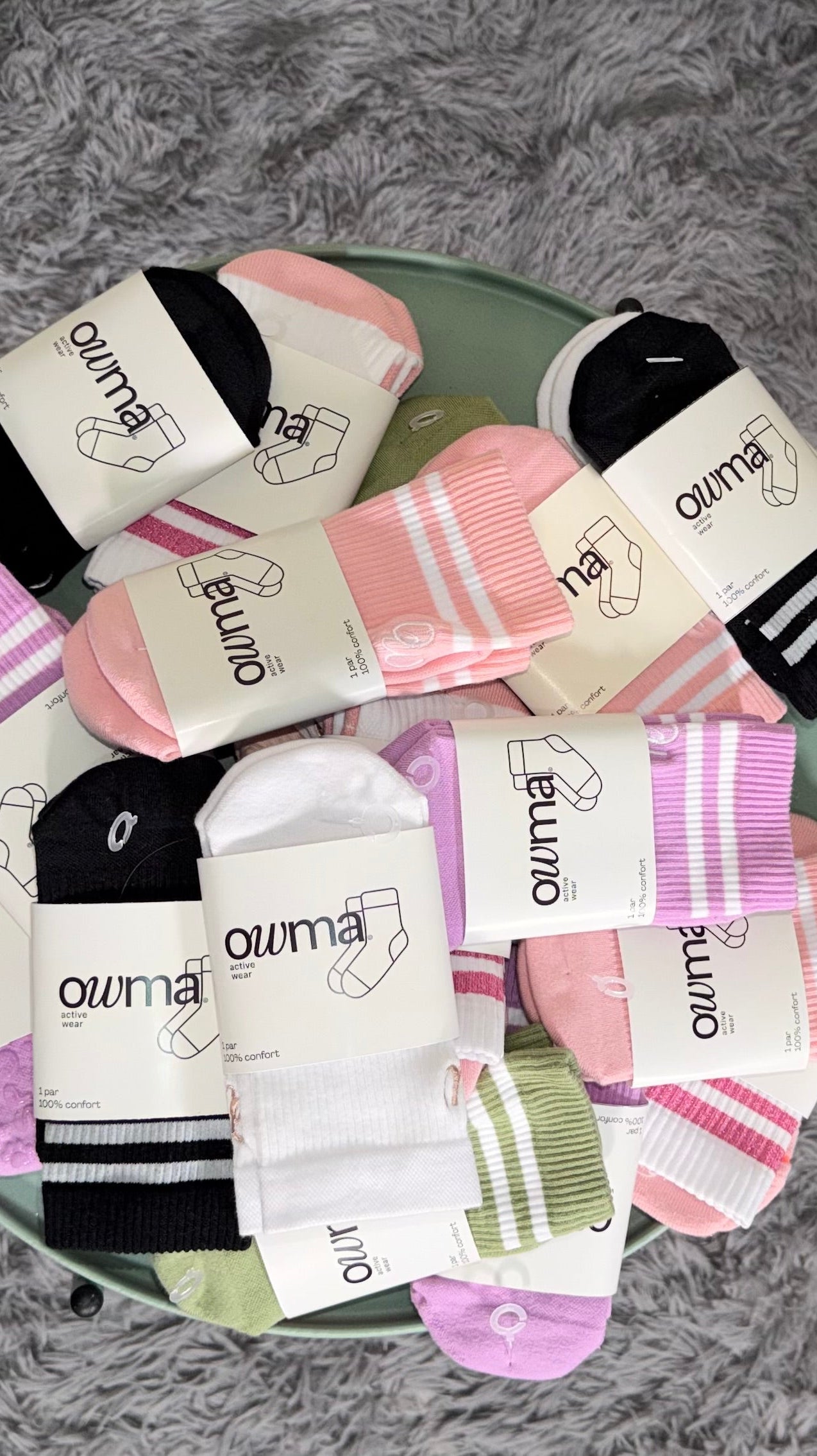 Calcetas owma antiderrapantes