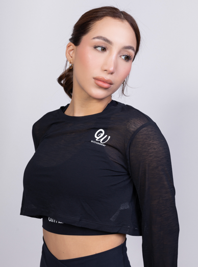Blusa manga larga